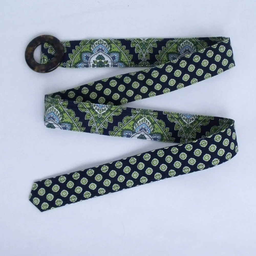Vera Bradley Preppy Paisley Fabric Belt M/L